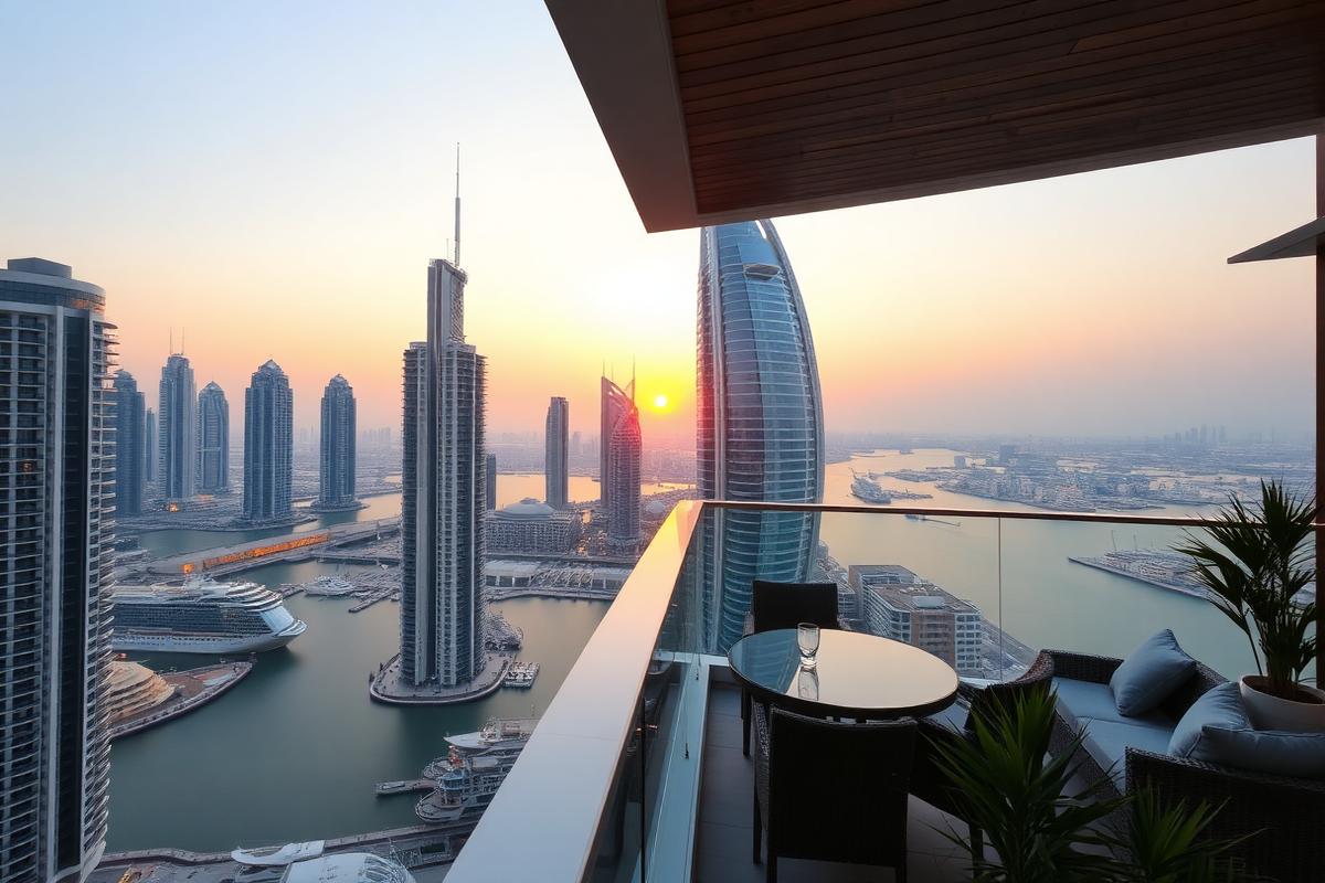Marina Penthouse with 360° Views